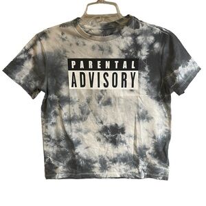 NWT Gap Child’s Size 8 PARENTAL ADVISORY T-shirt Boys/Girls